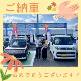 ＼S様ご納車おめでとうございます！／